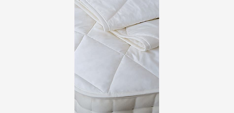 vispring mattress protector for slatted bed base